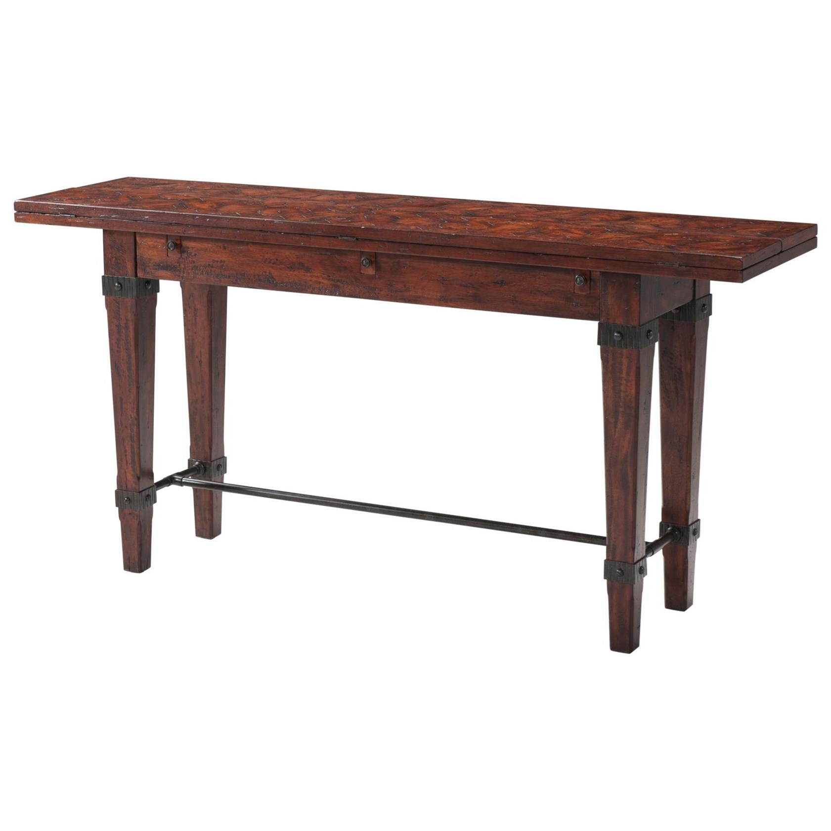 Theodore Alexander Castle Bromwich Purposes Sofa Table with Flip Top